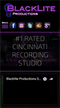 Mobile Screenshot of blackliteproductions.com